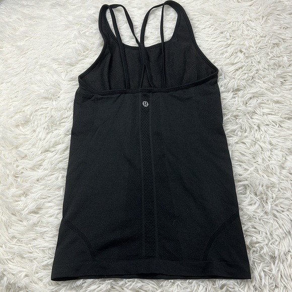 Lululemon Swiftly Tech Strappy Tank Black / Black - Picture 4 of 4